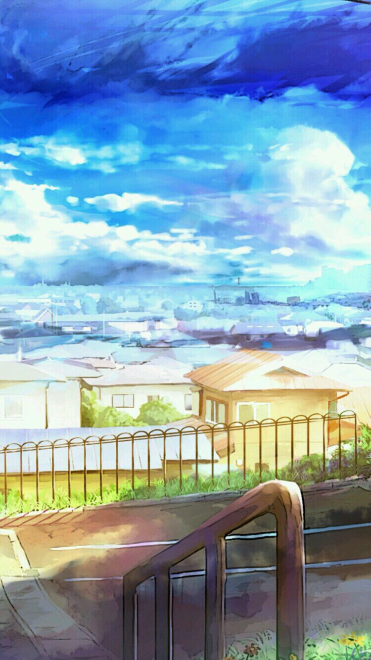 動漫美景，色彩與想象力的夢幻世界