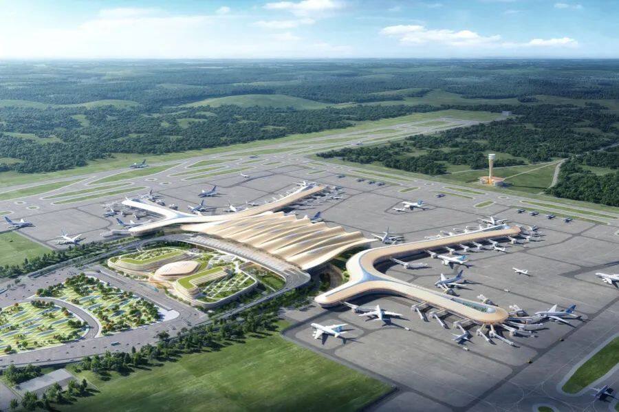 高明機(jī)場最新進(jìn)展，自然美景之旅的新起點(diǎn)