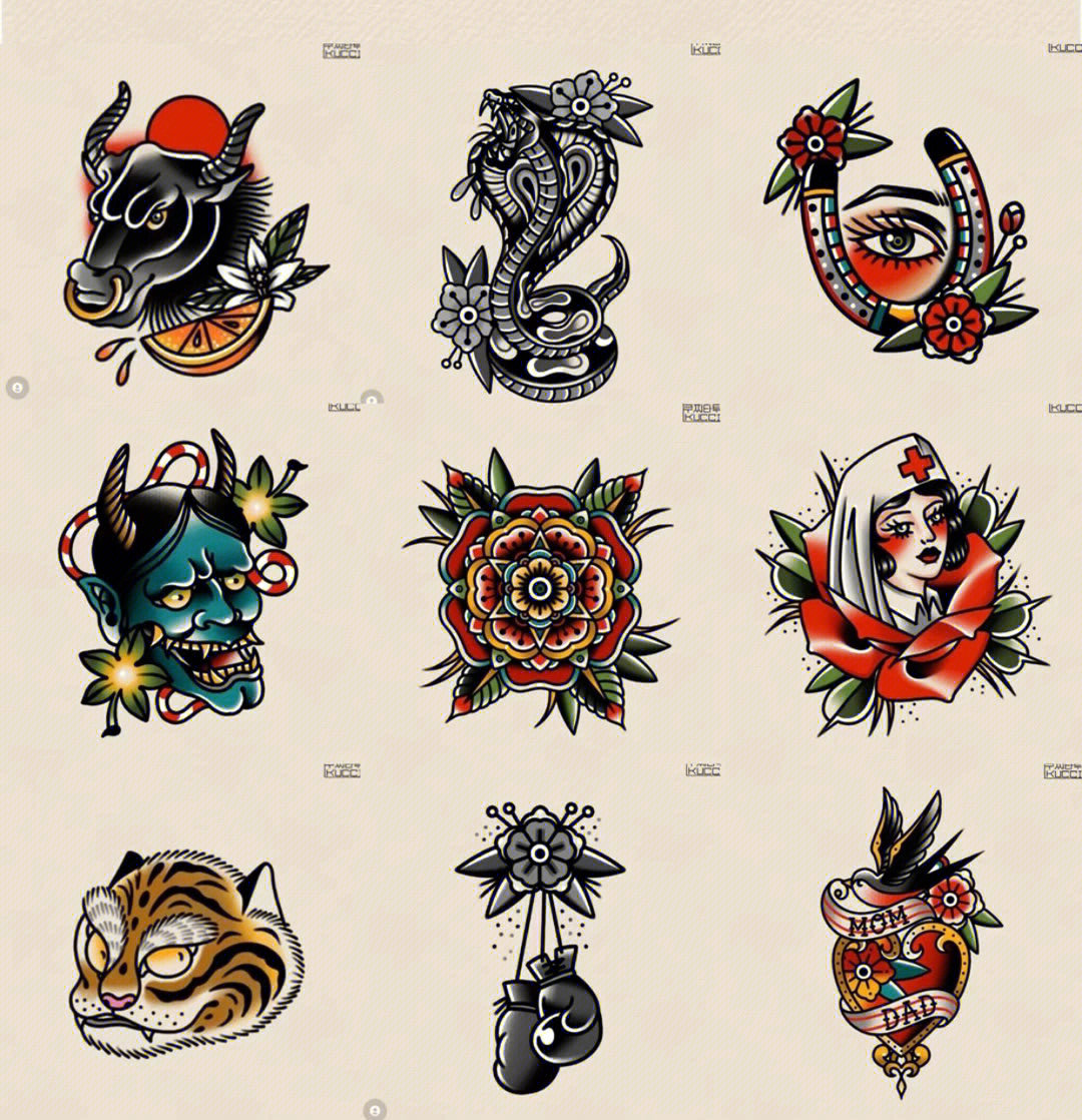 時尚潮流展現，最新紋身圖案設計精選